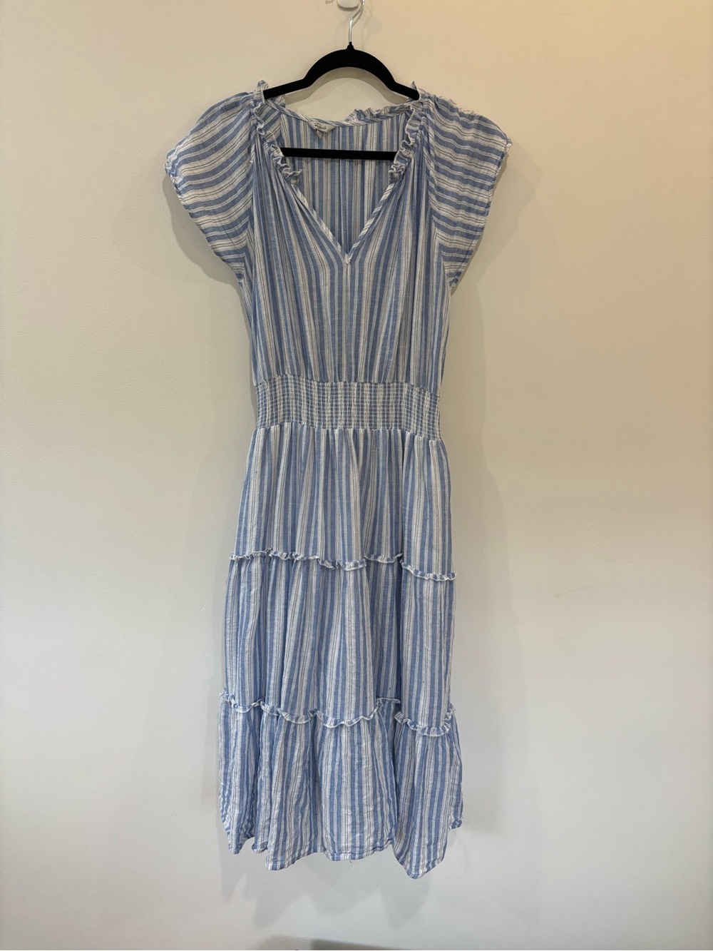 Rails Amellia Midi Dress in New Haven Stripe - Picture 2 of 5